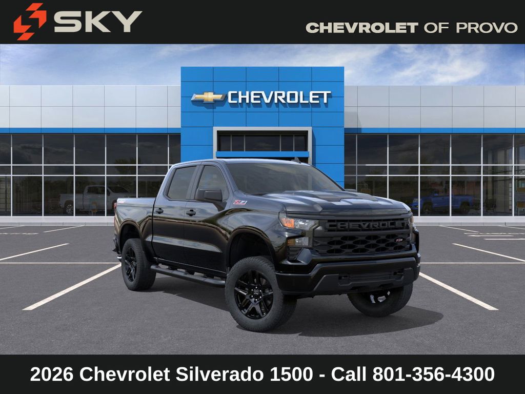 2026 Chevrolet Silverado 1500 Custom Trail Boss Crew Cab 4WD