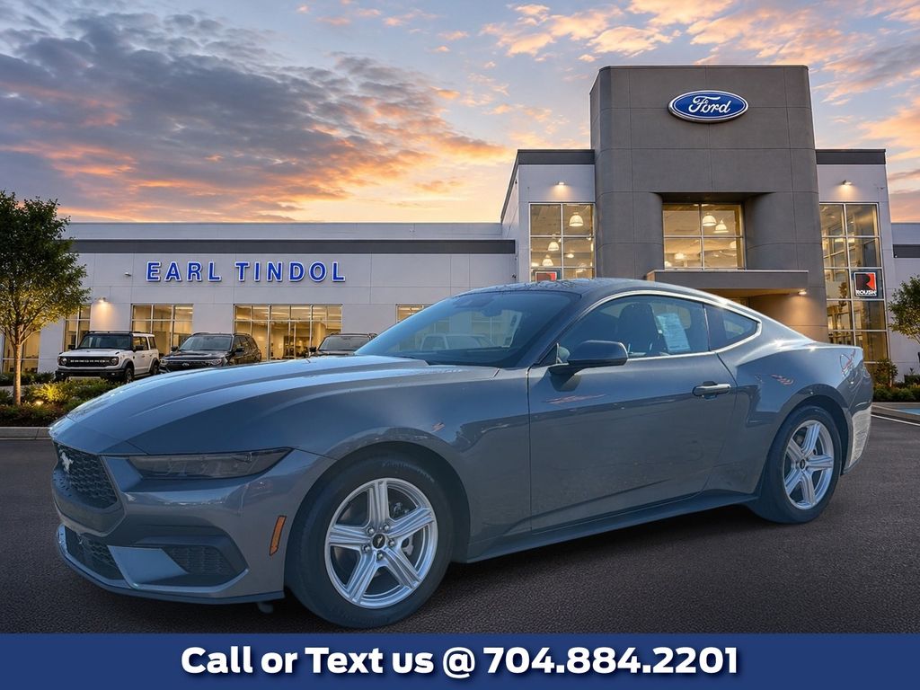 Carbonized Gray Metallic 2026 Ford Mustang Coupe Rear-Wheel Drive Automatic