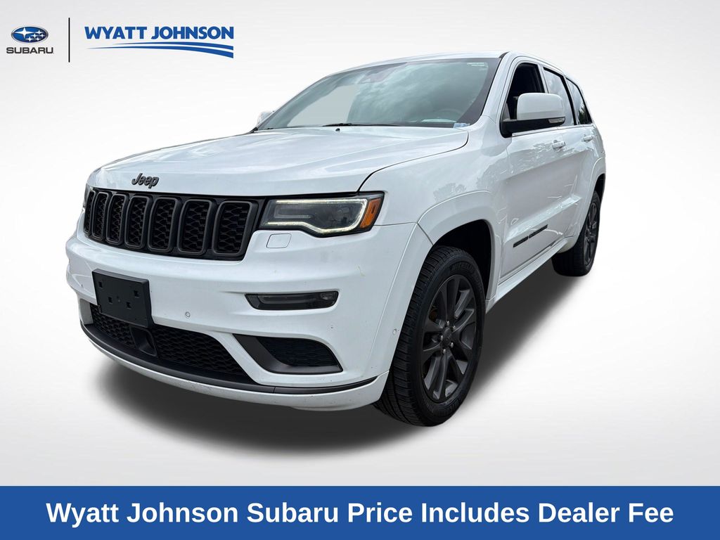 Bright White Clearcoat 2019 Jeep Grand Cherokee SUV / Crossover Four-Wheel Drive 8-Speed Automatic