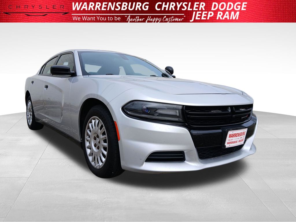 Bright Silver Clearcoat Metallic 2018 Dodge Charger Police AWD Sedan All-Wheel Drive 5-Speed Automatic