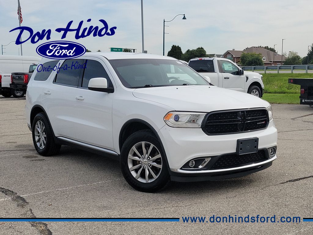White Knuckle Clearcoat 2018 Dodge Durango SUV / Crossover All-Wheel Drive 8-Speed Automatic