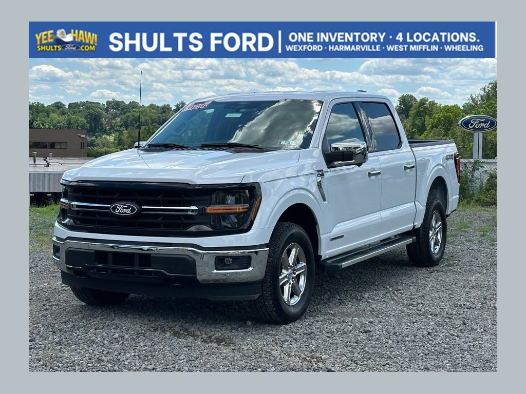 Oxford White 2025 Ford F-150 Pickup Truck Four-Wheel Drive Automatic