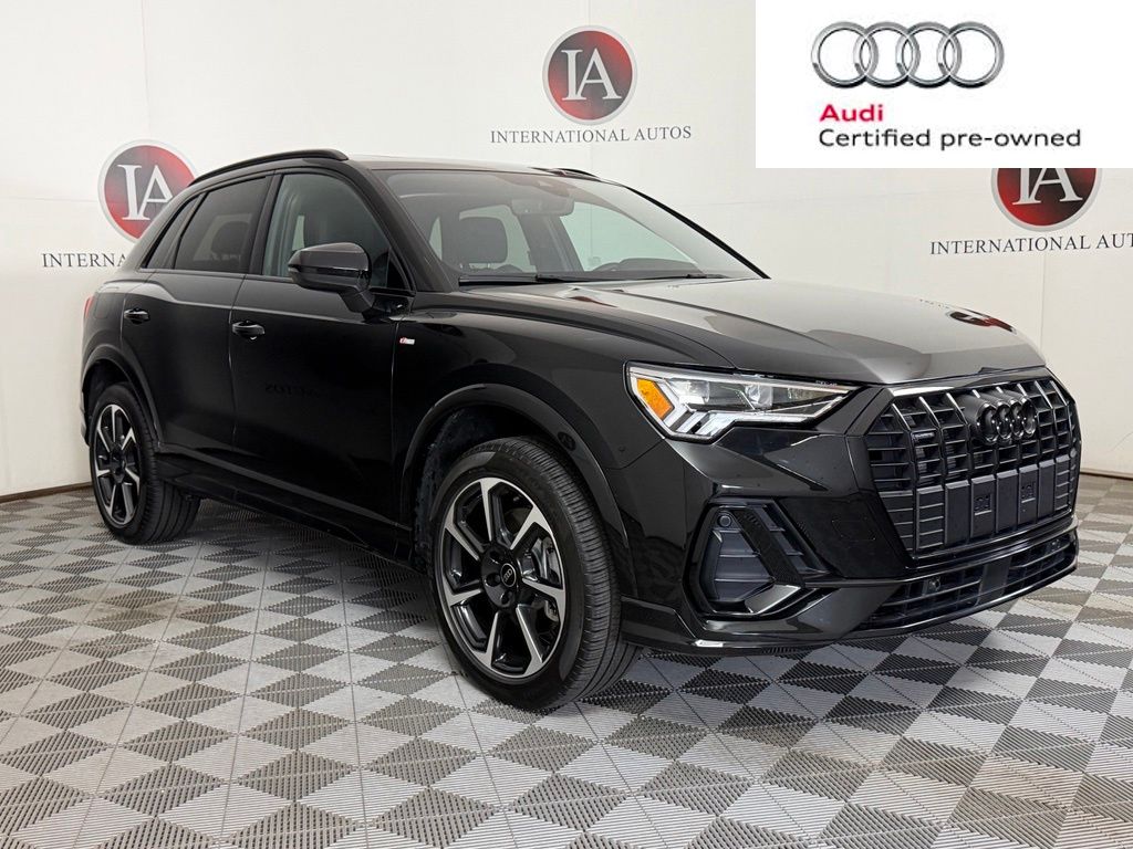 Mythos Black Metallic 2025 Audi Q3 SUV / Crossover All-Wheel Drive 8-Speed Automatic