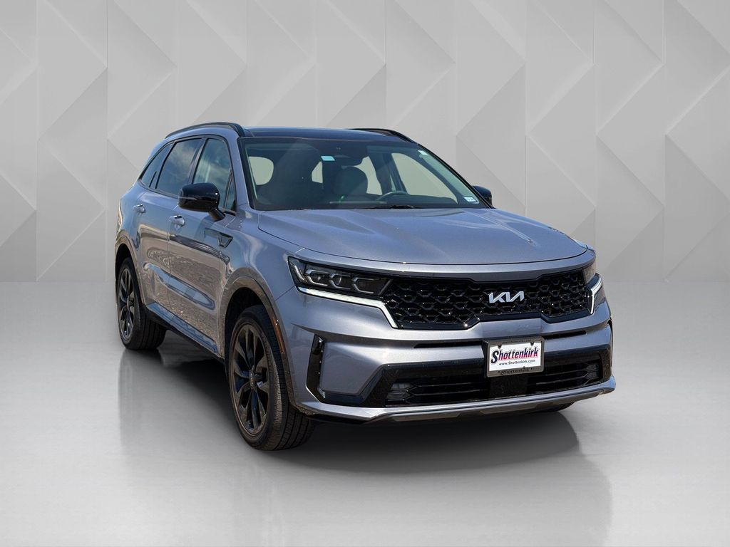 2023 Kia Sorento SX Silver at Joe Myers Mazda Kia