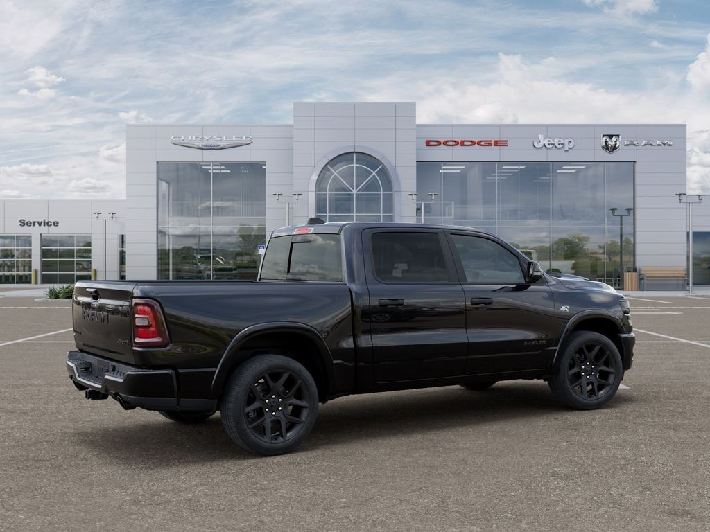 New 2026 Diamond Black Crystal Pearlcoat Ram Laramie image 4