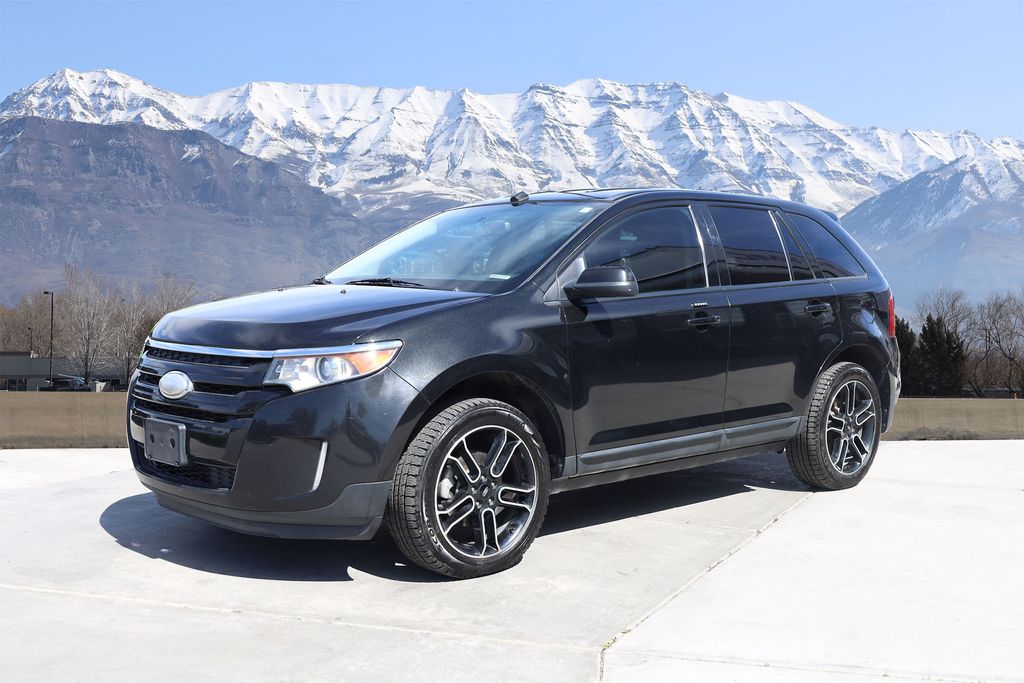 Tuxedo Black Metallic 2014 Ford Edge SEL AWD SUV / Crossover All-Wheel Drive 6-Speed Automatic