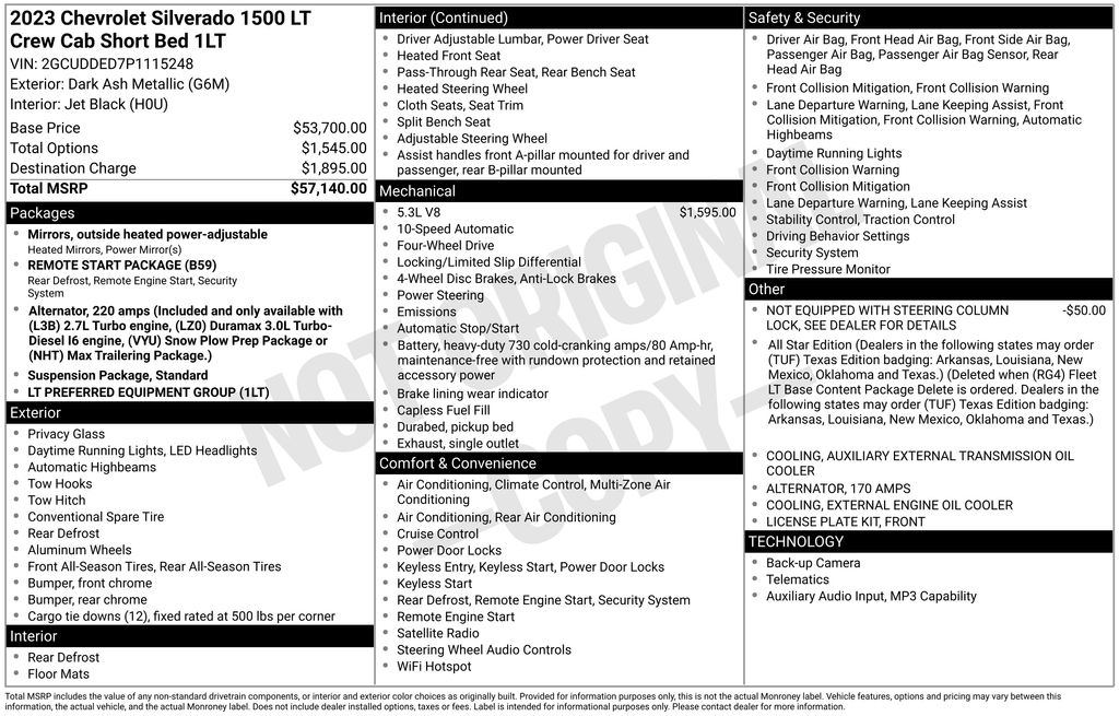 Used 2023 Chevrolet Silverado 1500 Truck