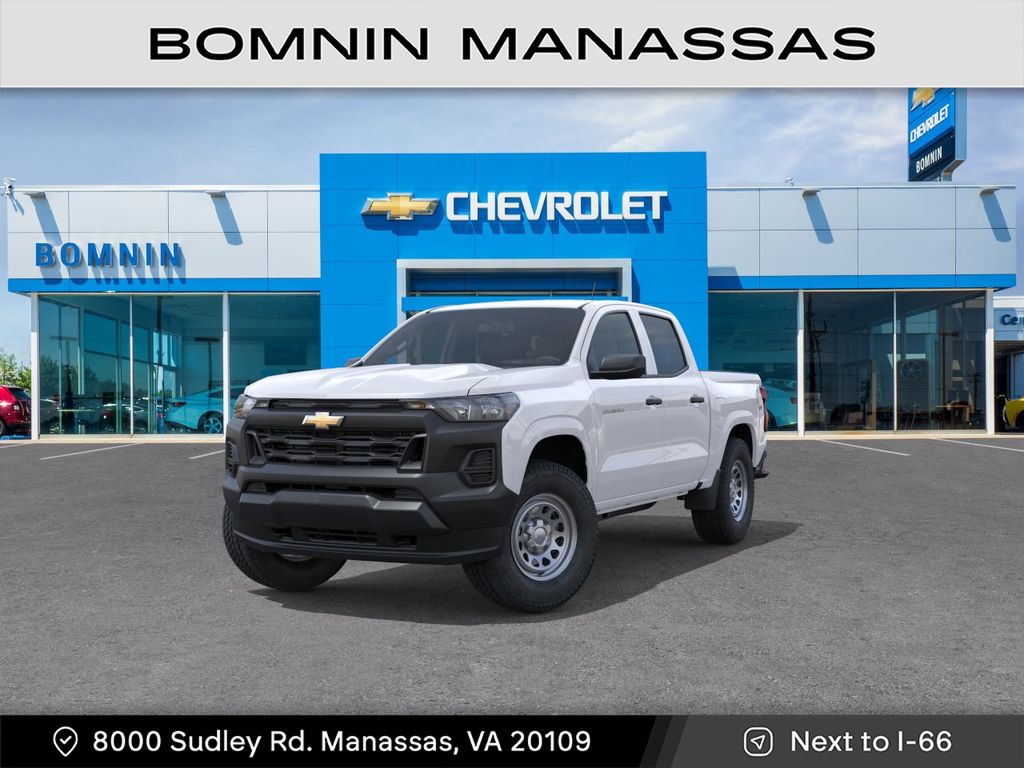 Summit White 2026 Chevrolet Colorado Pickup Truck Four-Wheel Drive 8-Speed Automatic
