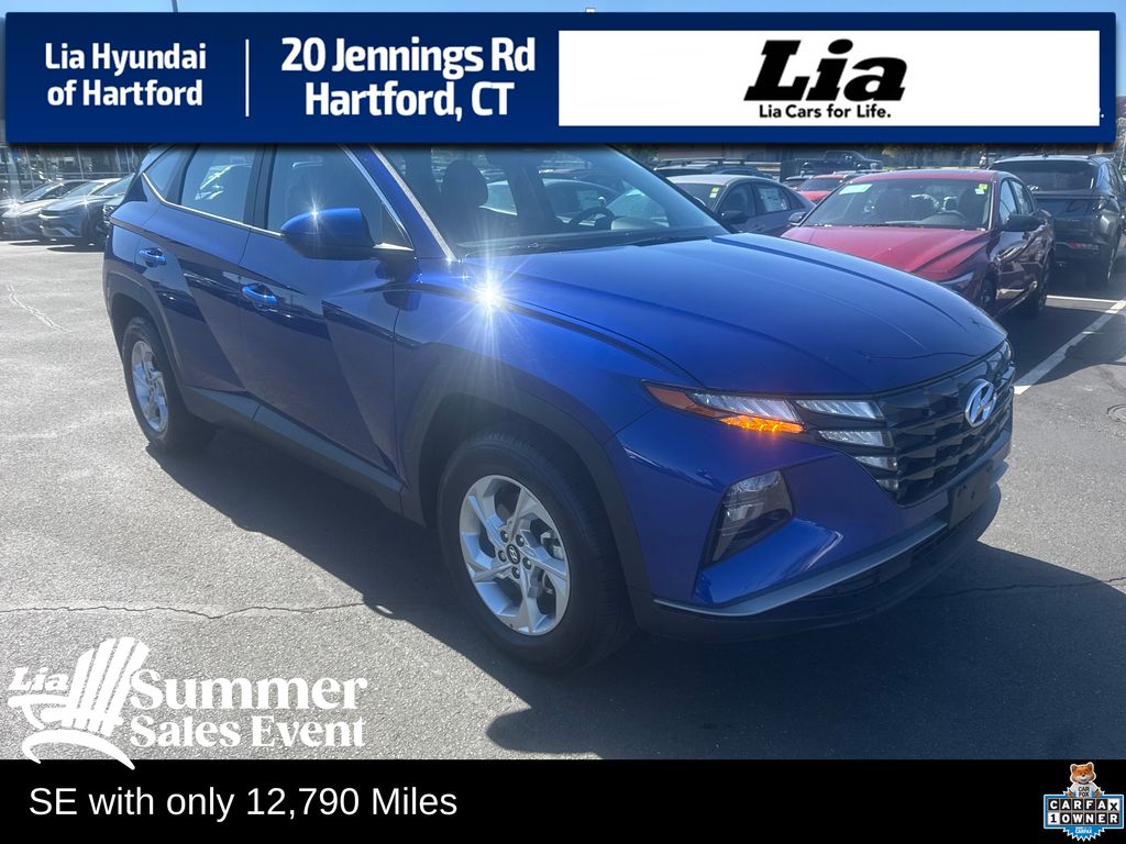 Intense Blue 2024 Hyundai Tucson SE AWD SUV / Crossover All-Wheel Drive 8-Speed Automatic
