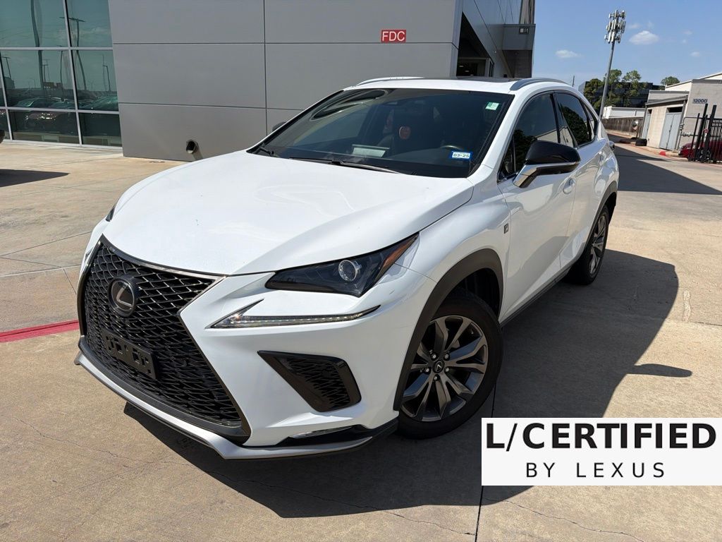 2021 Lexus NX 300 F Sport White at DeMontrond Mazda