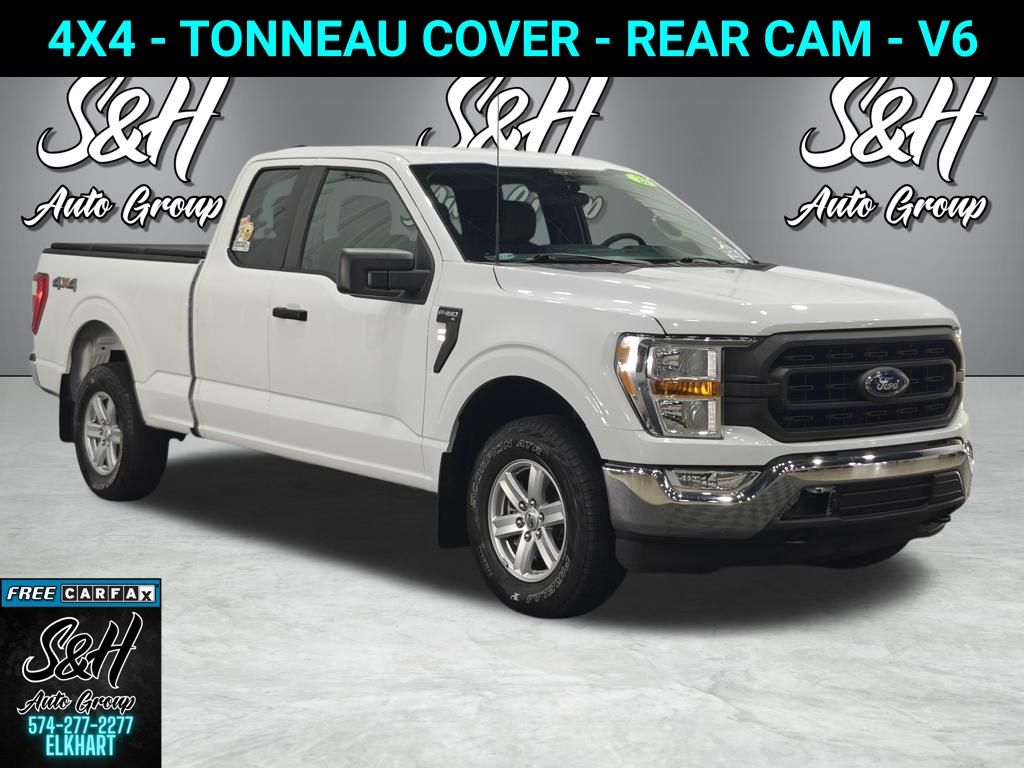 Oxford White 2021 Ford F-150 Pickup Truck Four-Wheel Drive Automatic