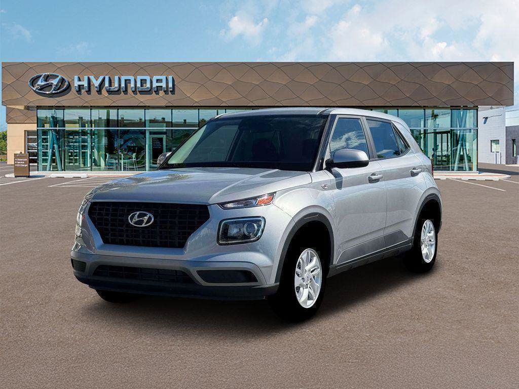 Shimmering Silver 2026 Hyundai Venue SUV / Crossover Front-Wheel Drive Continuously Variable Transmission