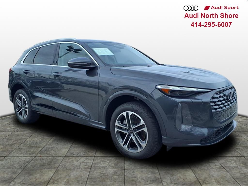 Gray Metallic 2025 Audi Q5 quattro Premium 40 TFSI SUV / Crossover All-Wheel Drive 7-Speed Automatic