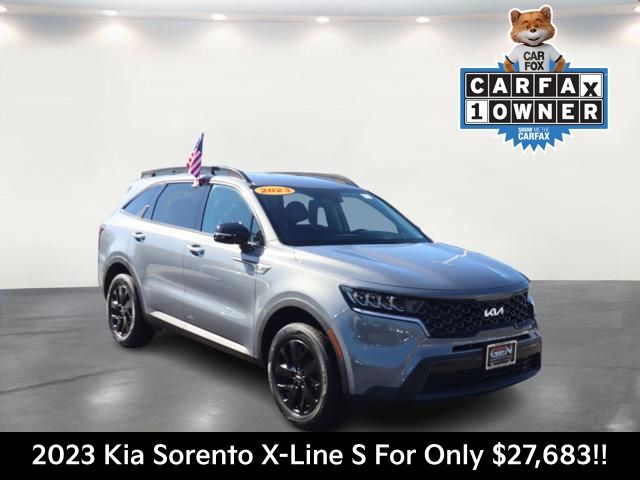 Everlasting Silver 2023 Kia Sorento X-Line S AWD SUV / Crossover All-Wheel Drive 8-Speed Automatic