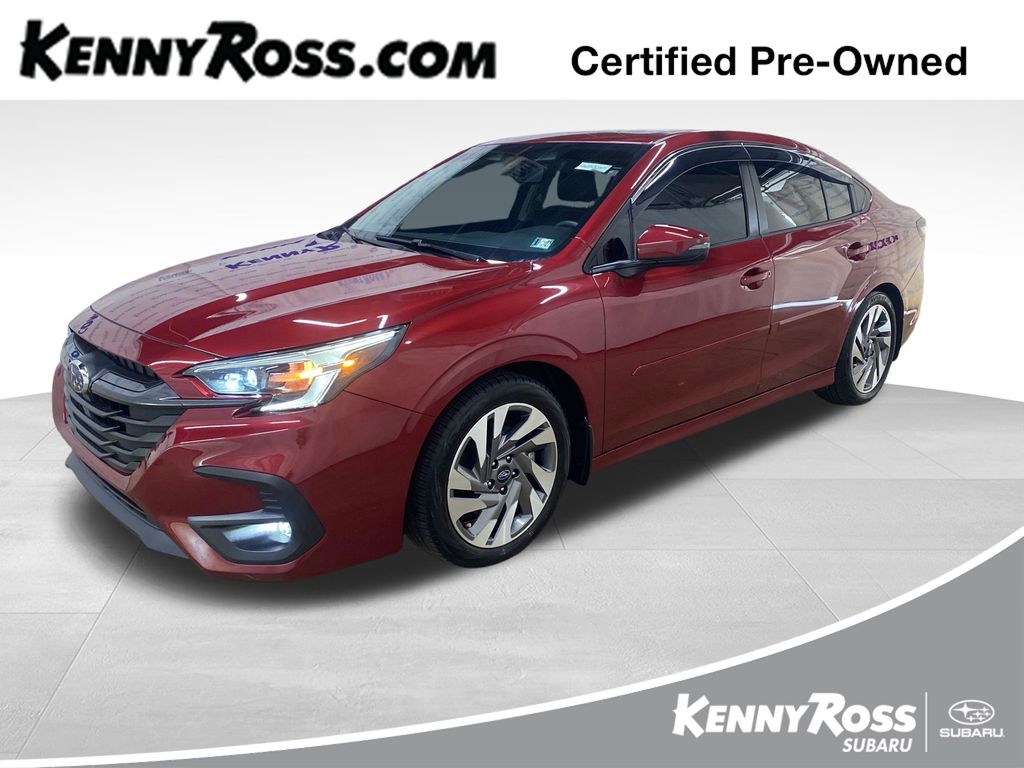 Crimson Red Pearl 2023 Subaru Legacy Sedan All-Wheel Drive Continuously Variable Transmission