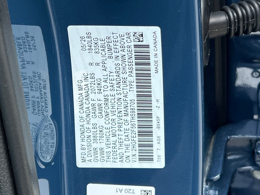 2026 Honda Civic Sedan Sport