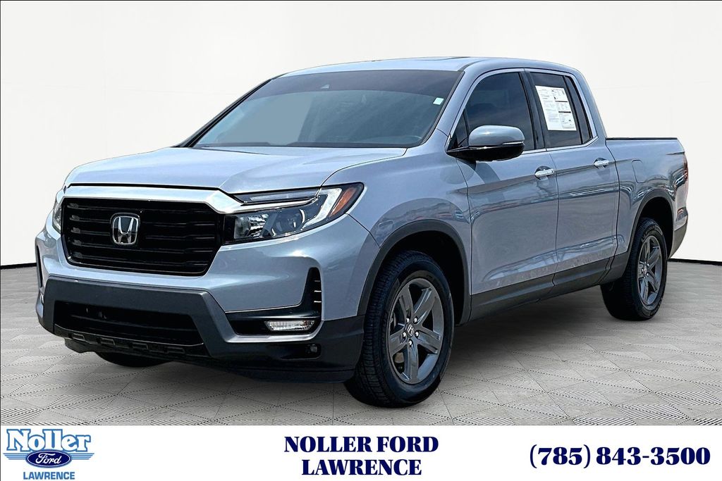 Gray Pearl 2023 Honda Ridgeline Pickup Truck All-Wheel Drive 9-Speed Automatic
