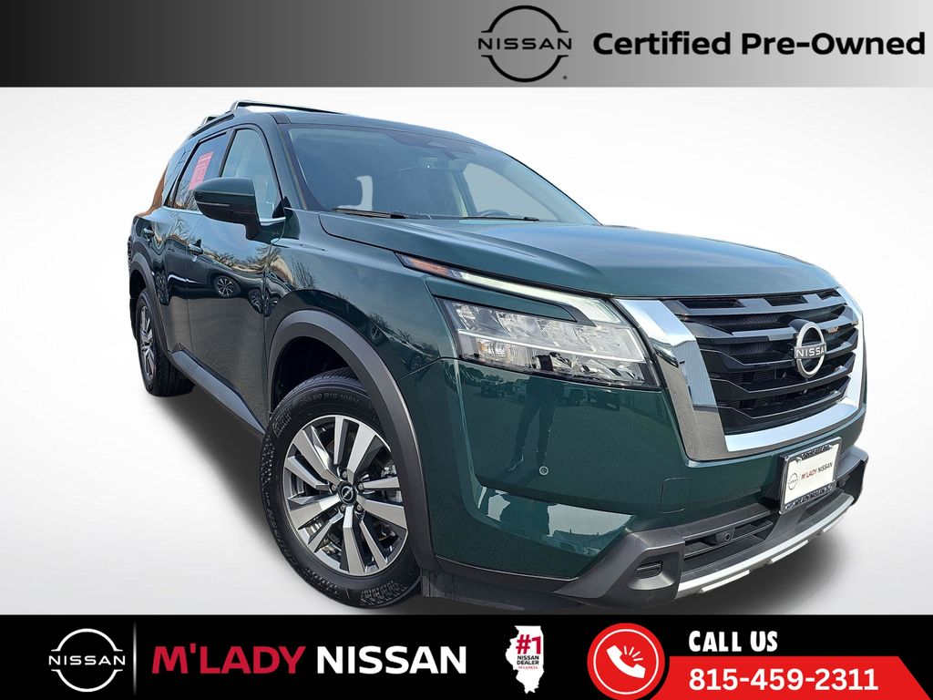 Green Pearl 2024 Nissan Pathfinder SL 4WD SUV / Crossover All-Wheel Drive 9-Speed Automatic