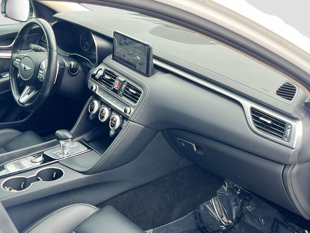 2022 Genesis G70 2.0T White at Genesis of Spring