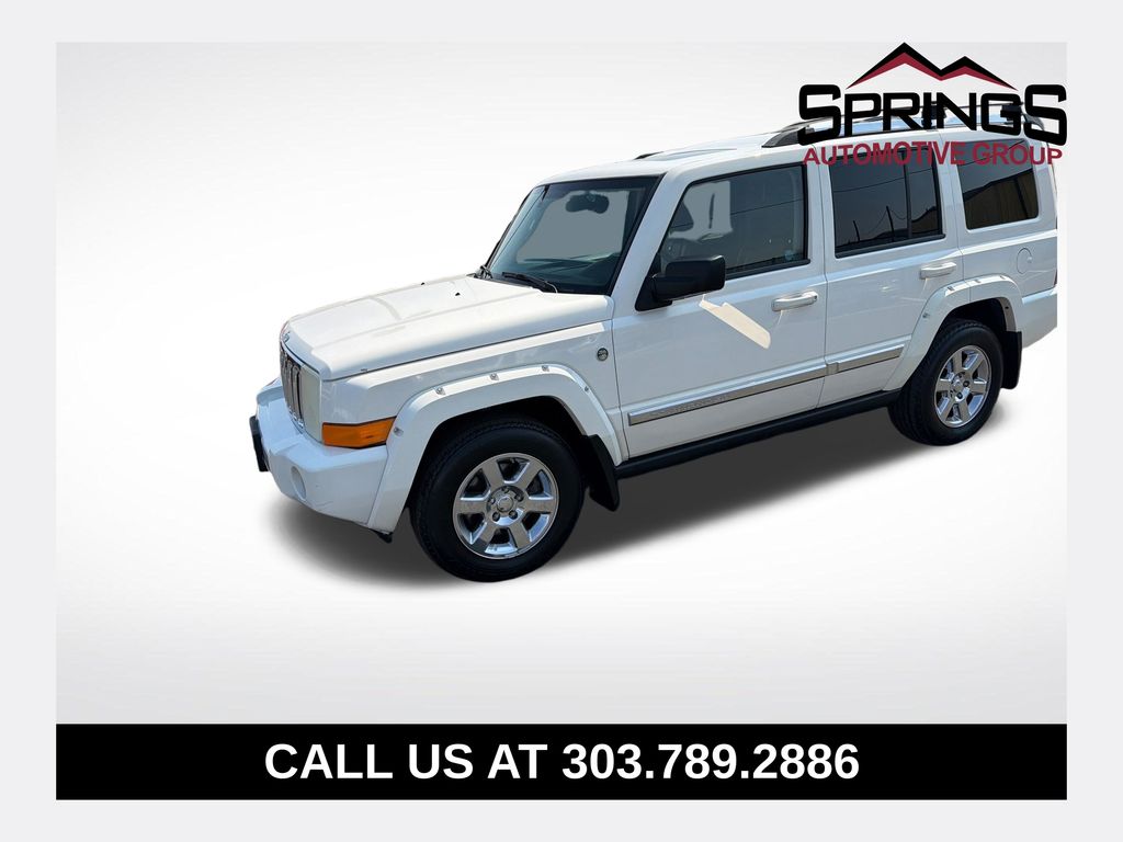 Stone White 2006 Jeep Commander SUV / Crossover Four-Wheel Drive 5-Speed Automatic