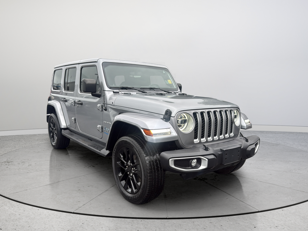 Billet Silver Metallic Clearcoat 2021 Jeep Wrangler 4xe SUV / Crossover Four-Wheel Drive 8-Speed Automatic