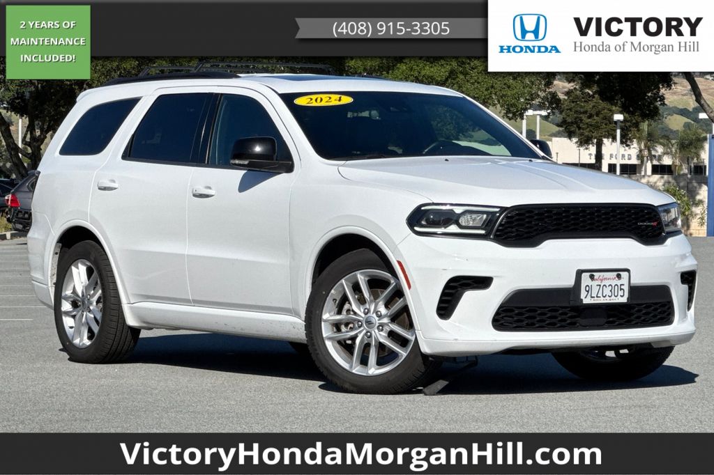 White Knuckle Clearcoat 2024 Dodge Durango GT Plus RWD SUV / Crossover Rear-Wheel Drive 8-Speed Automatic