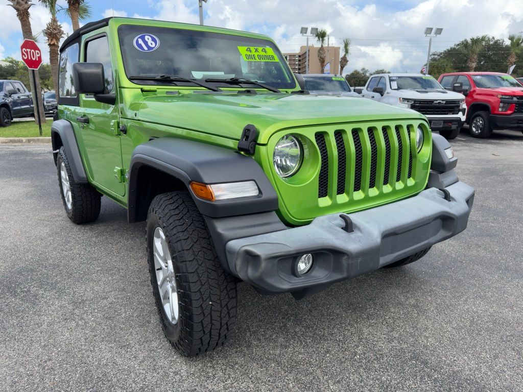 2018 Jeep Wrangler Sport S 10