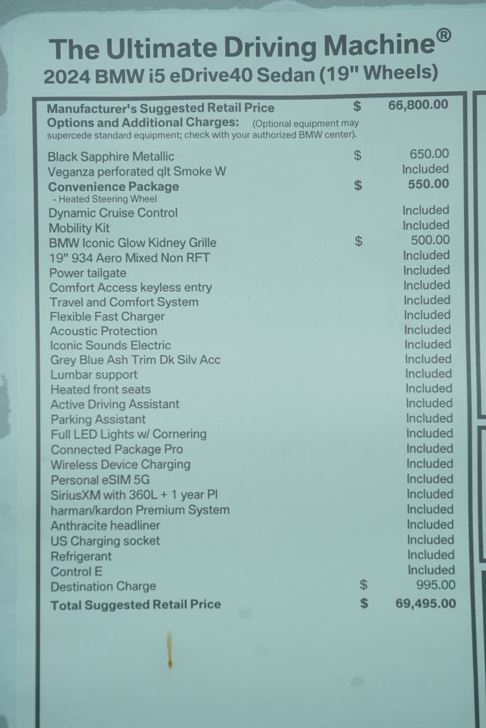 2024 BMW i5 eDrive40 8