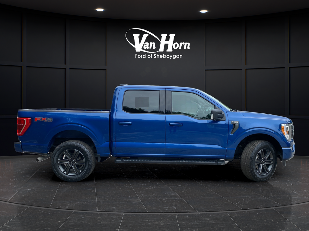 Certified Used 2023 Atlas Blue Metallic Ford XLT image 8