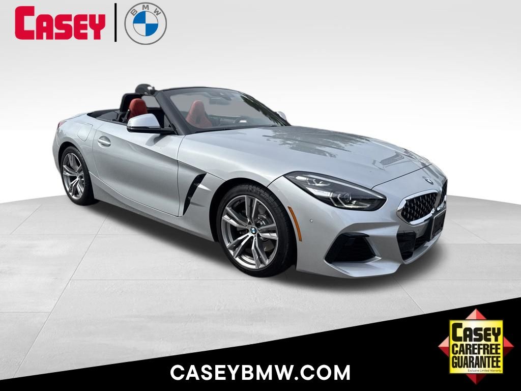 Glacier Silver Metallic 2019 BMW Z4 sDrive30i RWD Convertible Rear-Wheel Drive 8-Speed Automatic