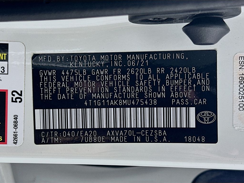 Thumbnail: 2021 Toyota Camry - 30