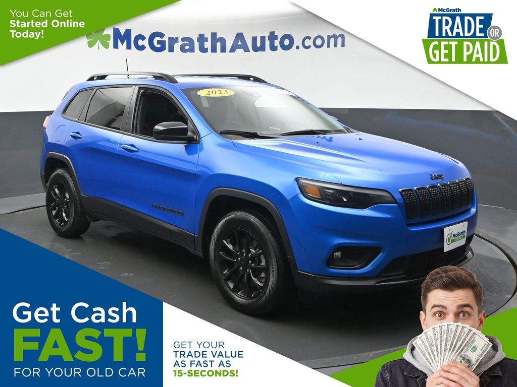 Hydro Blue Pearlcoat 2023 Jeep Cherokee SUV / Crossover 9-Speed Automatic