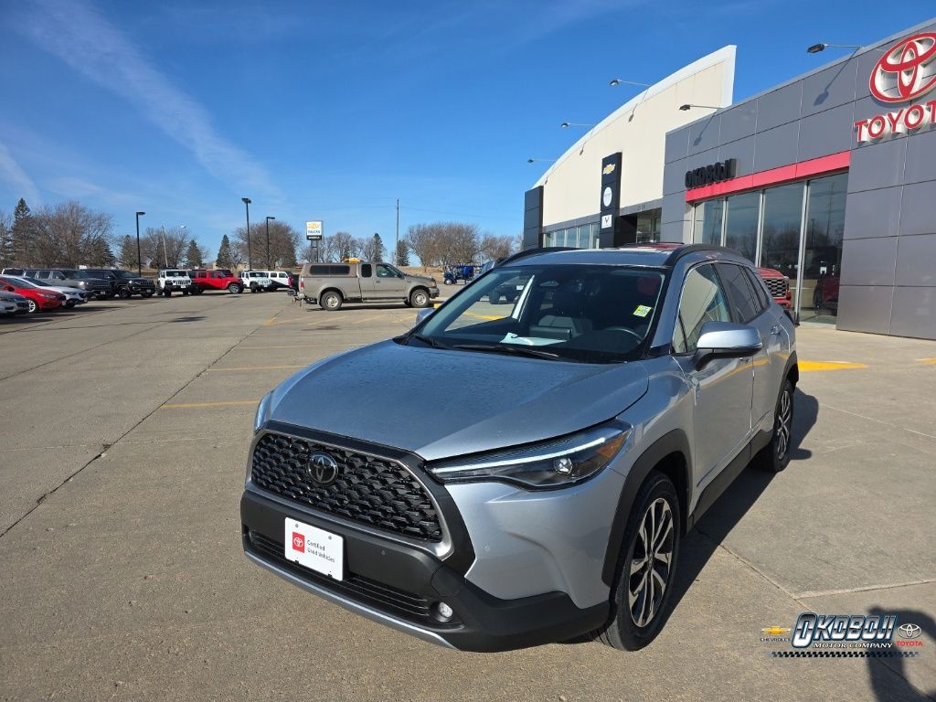 Silver 2023 Toyota Corolla Cross XLE AWD SUV / Crossover All-Wheel Drive Continuously Variable Transmission