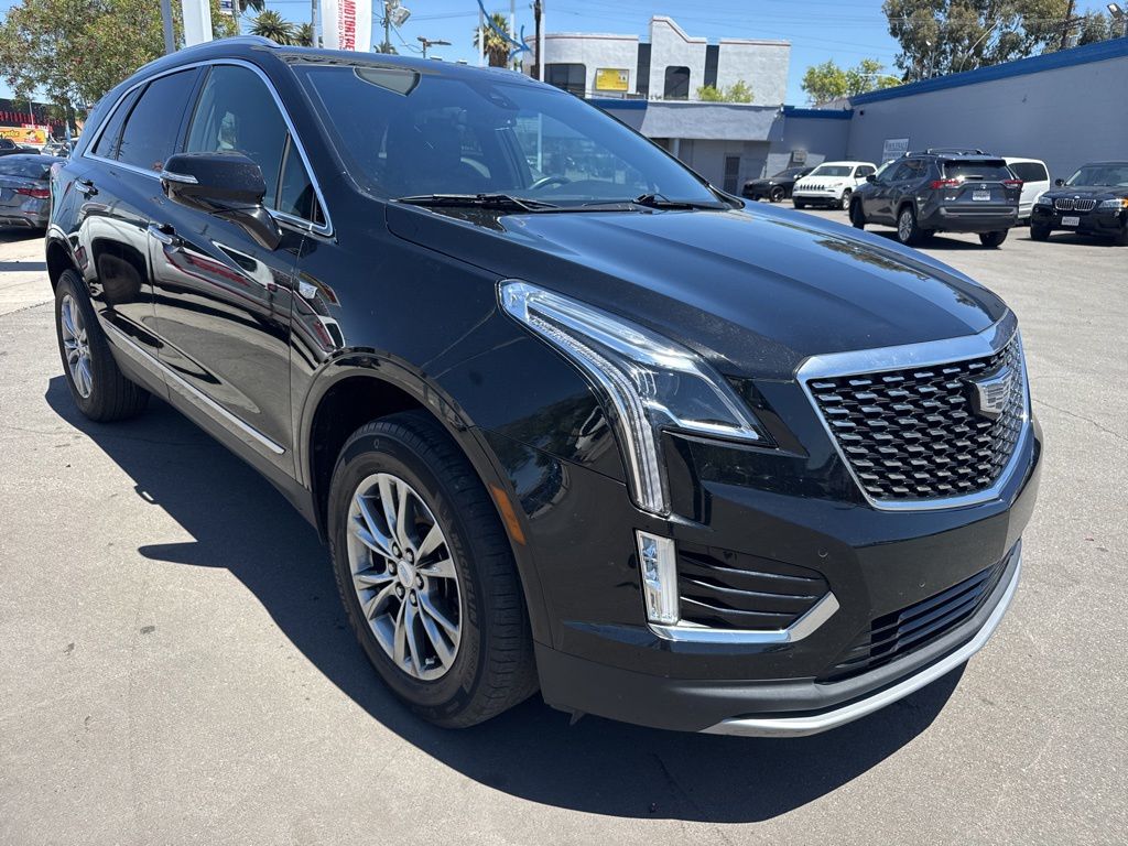 Stellar Black Metallic 2022 Cadillac XT5 Premium Luxury FWD SUV / Crossover Front-Wheel Drive 9-Speed Automatic