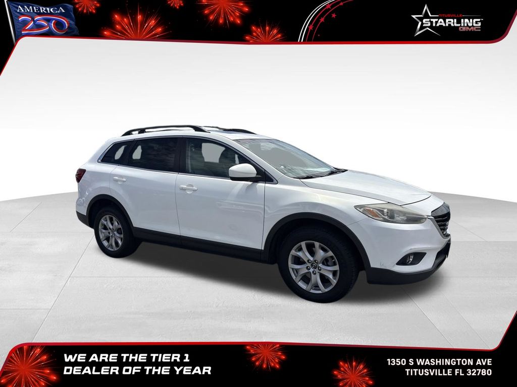 Crystal White Pearl Mica 2015 Mazda CX-9 SUV / Crossover All-Wheel Drive 6-Speed Automatic