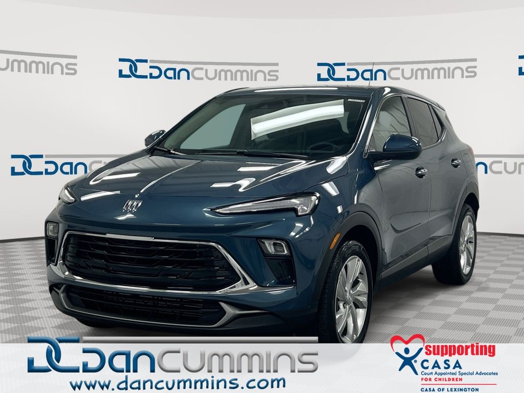 Ocean Blue Metallic 2025 Buick Encore GX SUV / Crossover Front-Wheel Drive Continuously Variable Transmission