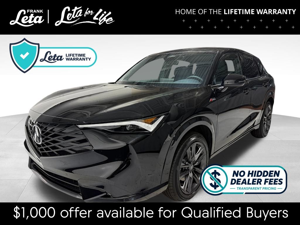 Black 2026 Acura ADX SUV / Crossover Front-Wheel Drive Continuously Variable Transmission