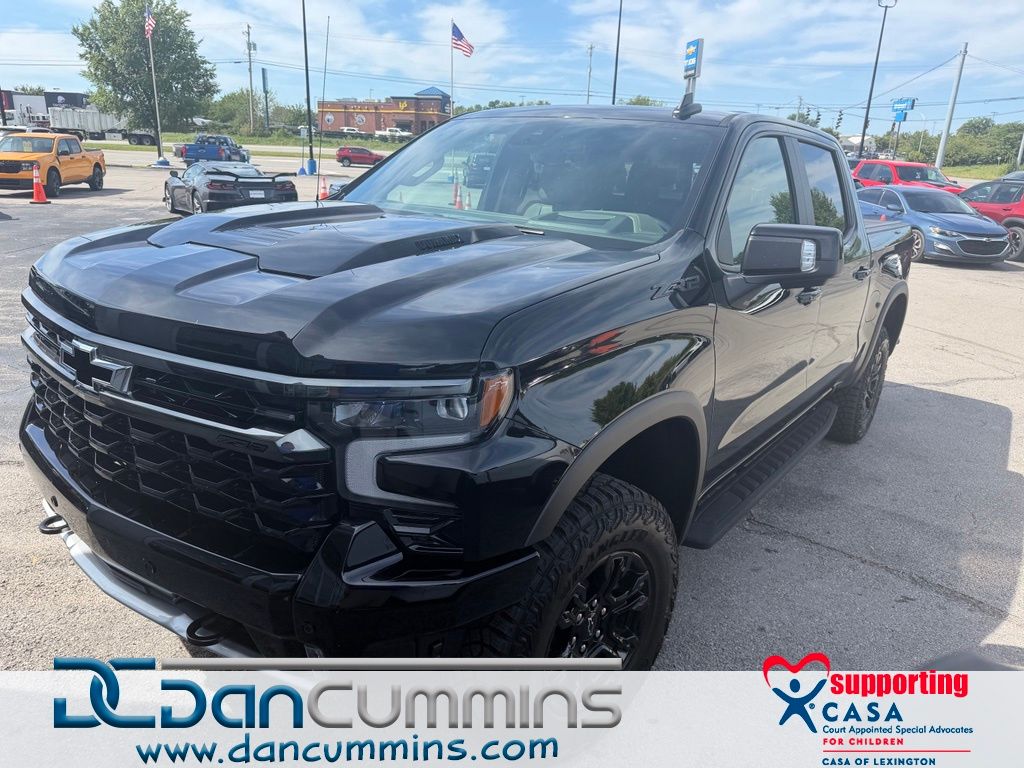 Black 2026 Chevrolet Silverado 1500 Pickup Truck Four-Wheel Drive Automatic
