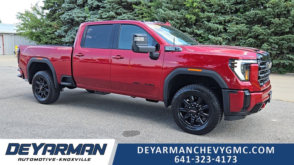 Volcanic Red Tintcoat 2026 GMC Sierra 2500HD Pickup Truck Four-Wheel Drive Automatic