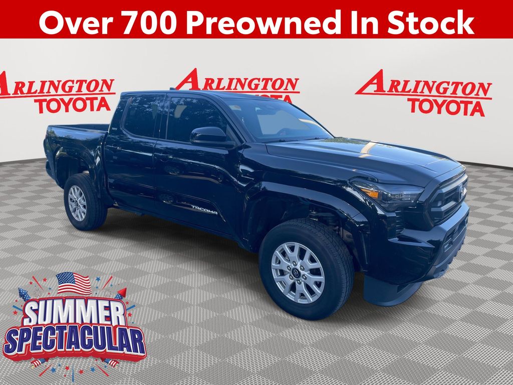 Black 2025 Toyota Tacoma Pickup Truck 4X2 8-Speed Automatic
