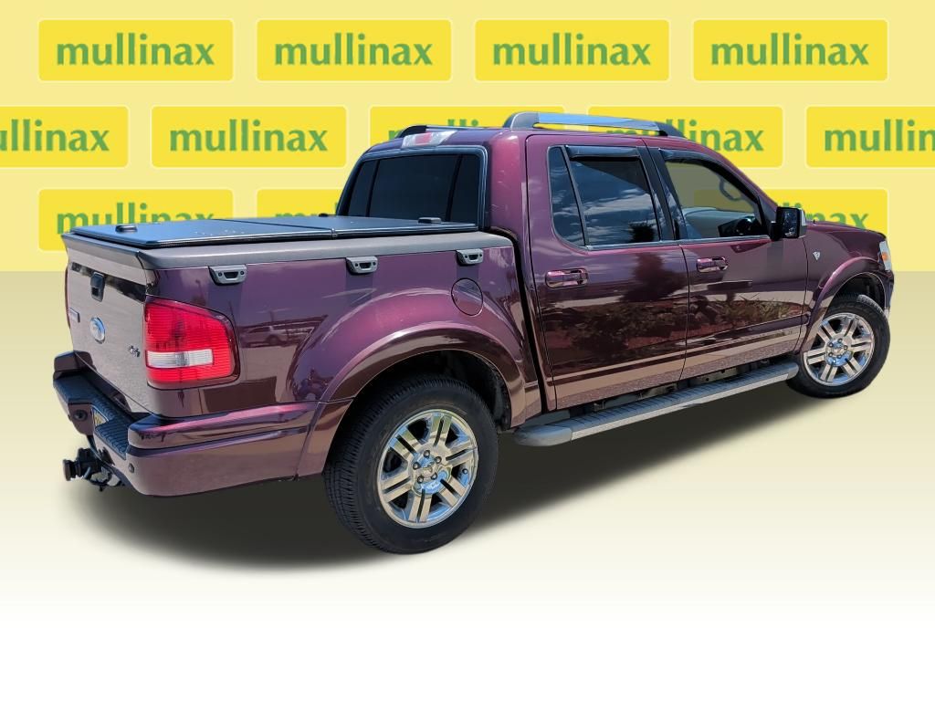 2007 Dark Cherry Clearcoat Metallic Ford Explorer Sport Trac Limited 4X4 SUV