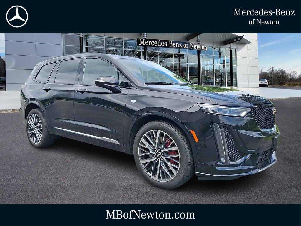 Stellar Black Metallic 2025 Cadillac XT6 SUV / Crossover Four-Wheel Drive 9-Speed Automatic