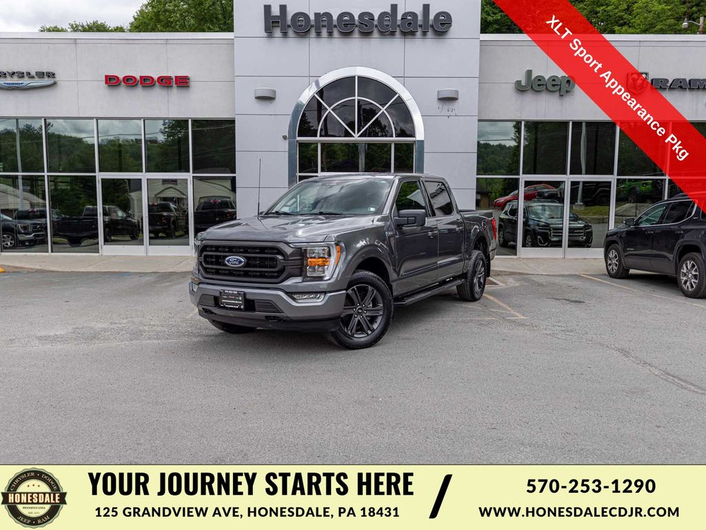 Carbonized Gray Metallic 2023 Ford F-150 Pickup Truck Four-Wheel Drive Automatic