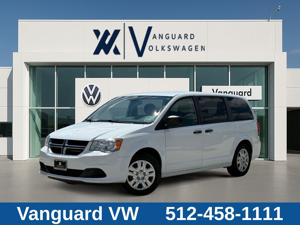 White Knuckle Clearcoat 2019 Dodge Grand Caravan SE FWD Minivan Front-Wheel Drive 6-Speed Automatic