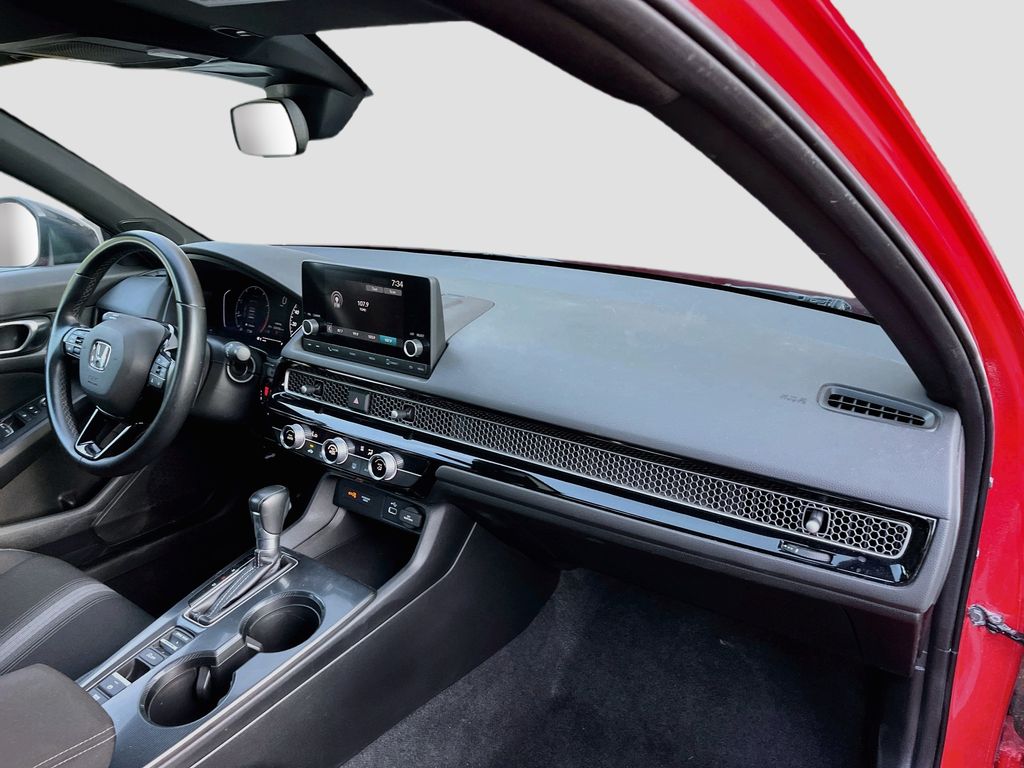 2022 Honda Civic Sport Red at DeMontrond Mazda
