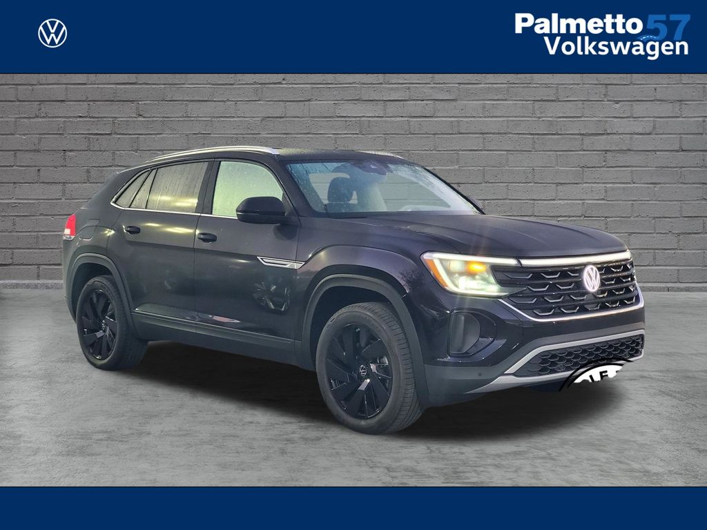 Black 2026 Volkswagen Atlas Cross Sport SUV / Crossover Front-Wheel Drive 8-Speed Automatic