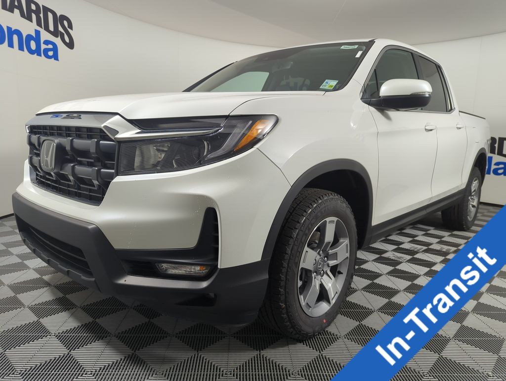 Platinum White Pearl 2026 Honda Ridgeline RTL AWD Pickup Truck All-Wheel Drive 9-Speed Automatic