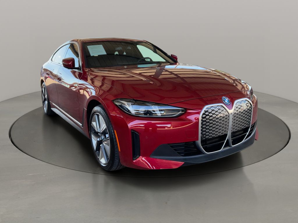 Vegas Red Metallic 2025 BMW i4 Sedan Rear-Wheel Drive Automatic