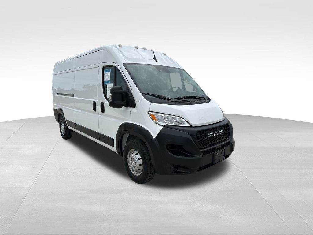 2023 Bright White Clearcoat Ram ProMaster Cargo Van High Roof FWD Van