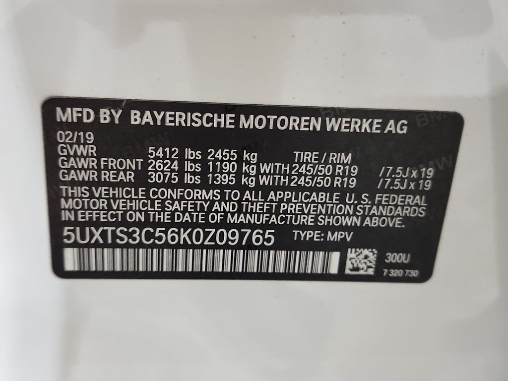 2019 BMW X3 M40i photo